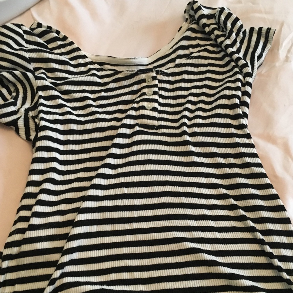 stripped t-shirt